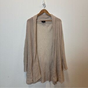 Pas de Calais Women's‎ Cream Open Front Sweater